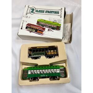 Reader's Digest Classic Streetcars Die Cast Set of 2 NWOT San Francisco
